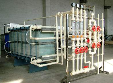 电渗析装置简介,水处理中的电